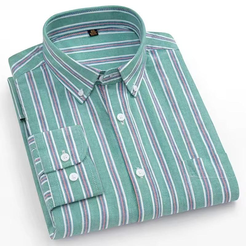 Striped Oxford Essential Shirt