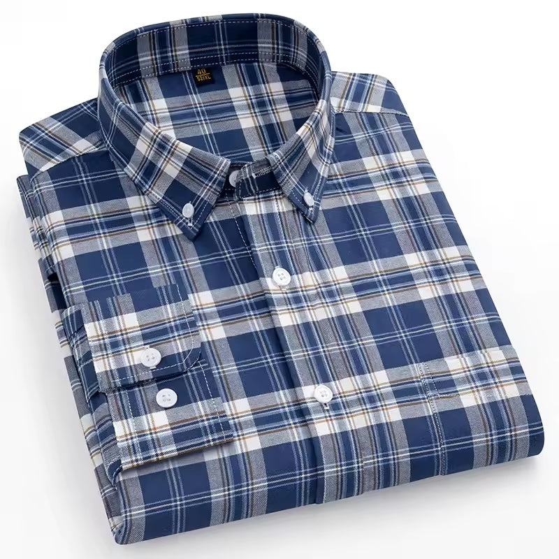 Checkered Oxford Essential Shirt